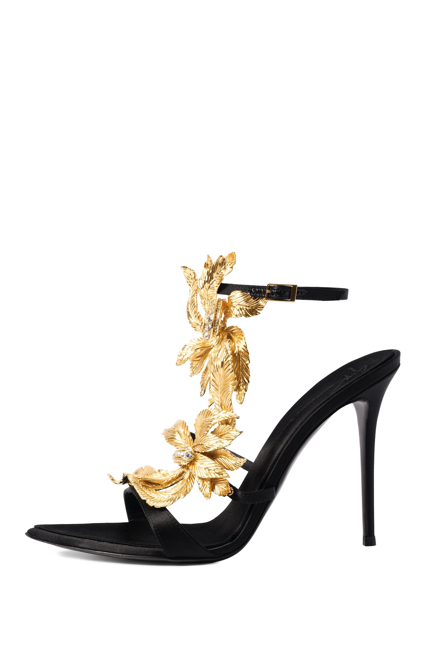 Атласные босоножки incanto 105 GIUSEPPE ZANOTTI DESIGN, арт. I600030, фото 4