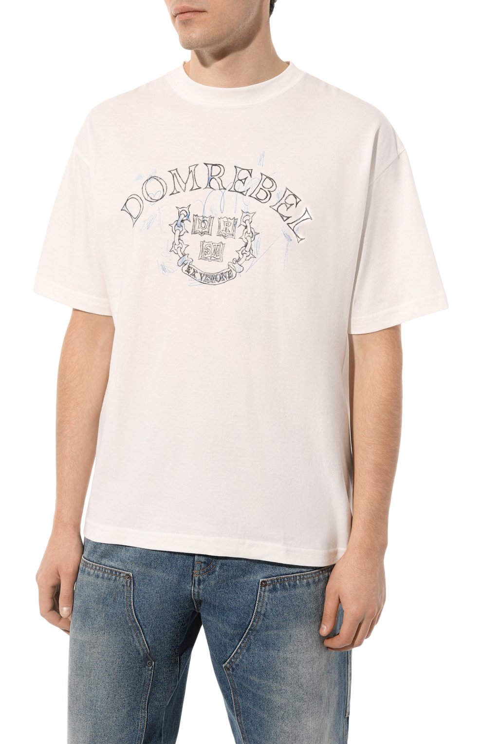Хлопковая футболка DOMREBEL, арт. MIVY/T-SHIRT, фото 3