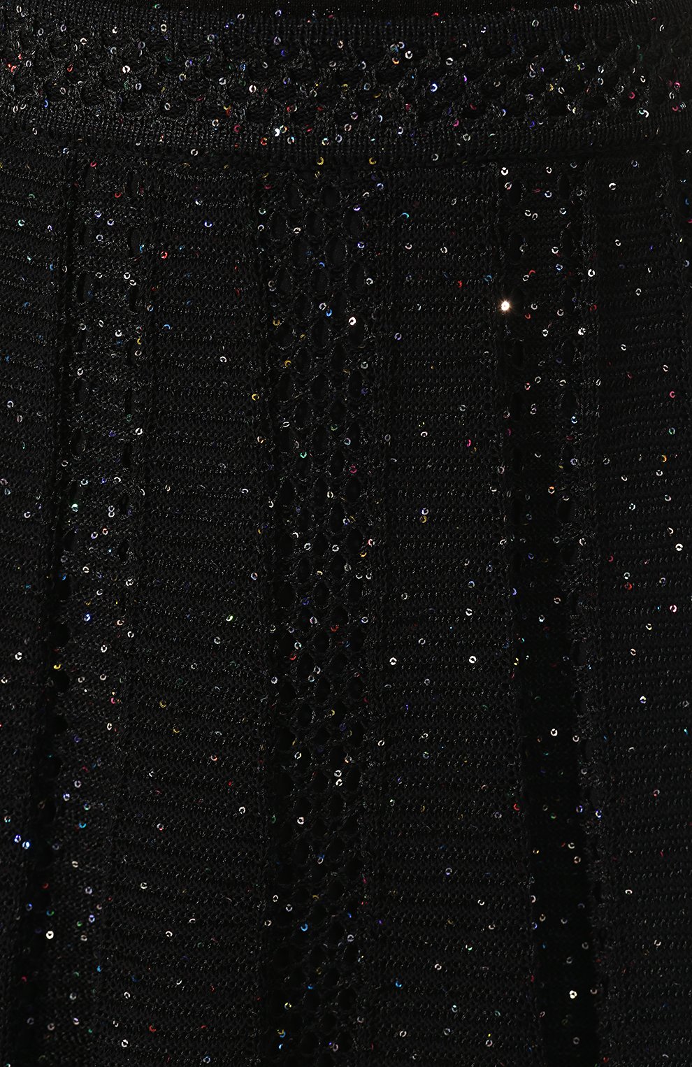 Юбка с пайетками M MISSONI черного цвета по цене 22850 руб., арт. 2DH00009/2K0005, фото 5 Юбка с пайетками M MISSONI, арт. 2DH00009/2K0005, фото 5