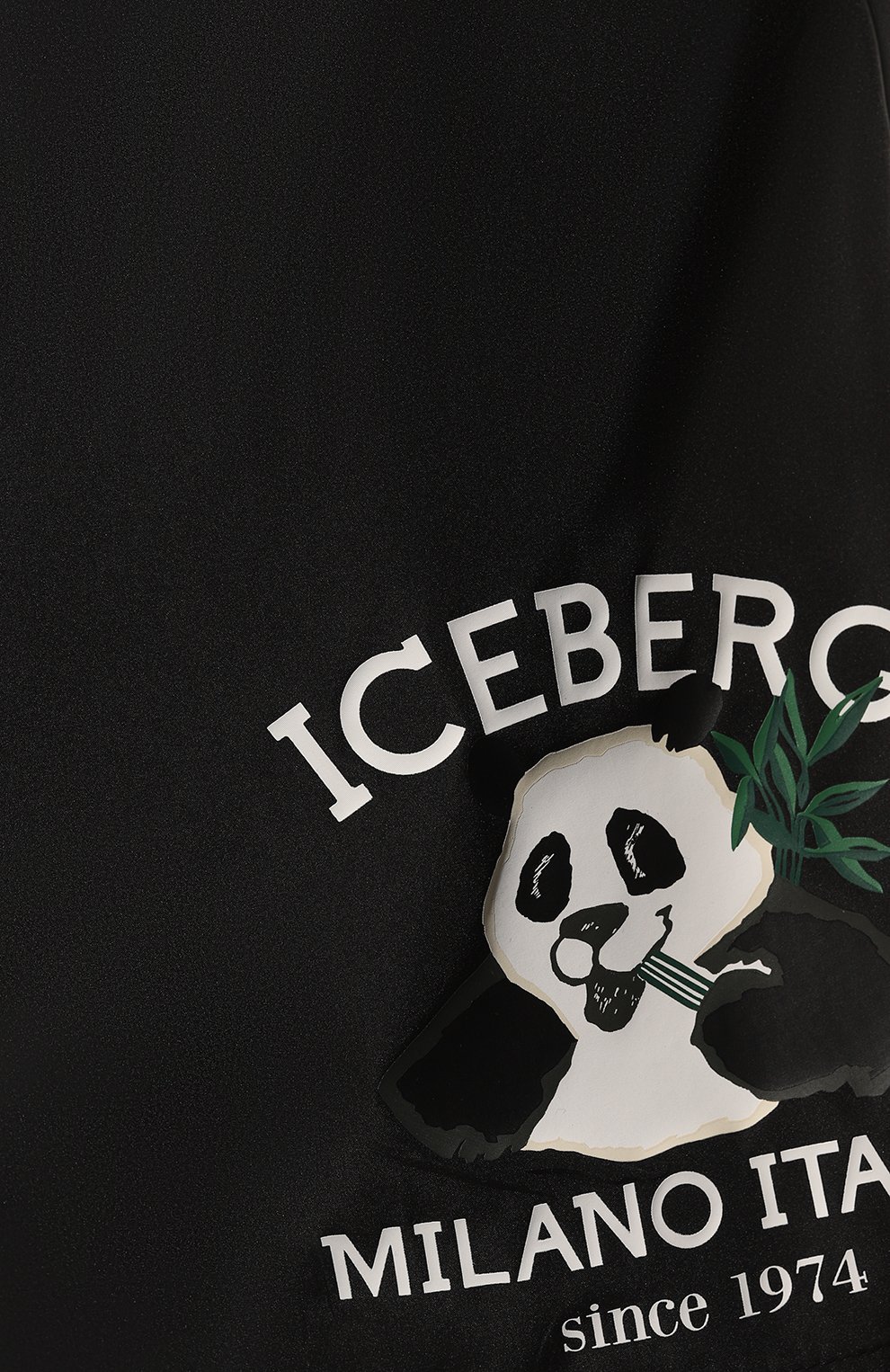 Плавки-шорты ICEBERG черного цвета по цене 8995 руб., арт. ICE4MBS04, фото 4 Плавки-шорты ICEBERG, арт. ICE4MBS04, фото 4
