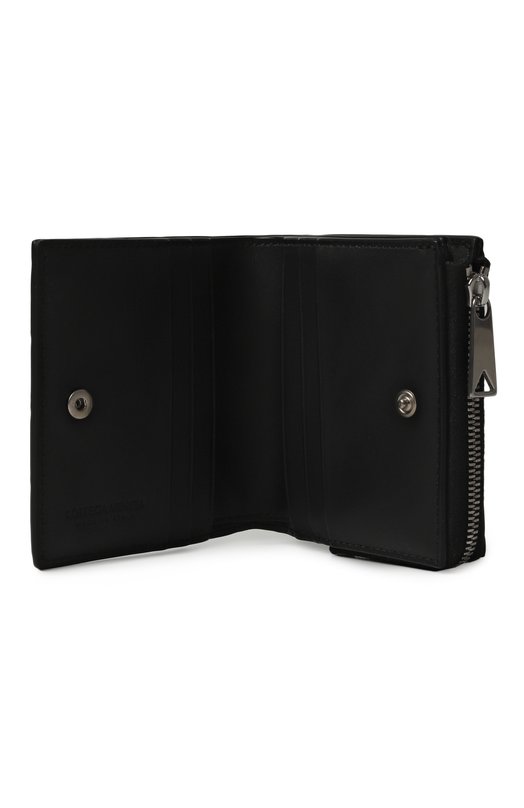 Кожаное портмоне Bottega Veneta 775546/VCPQ4 Чёрный  775546/VCPQ4 Фото 3