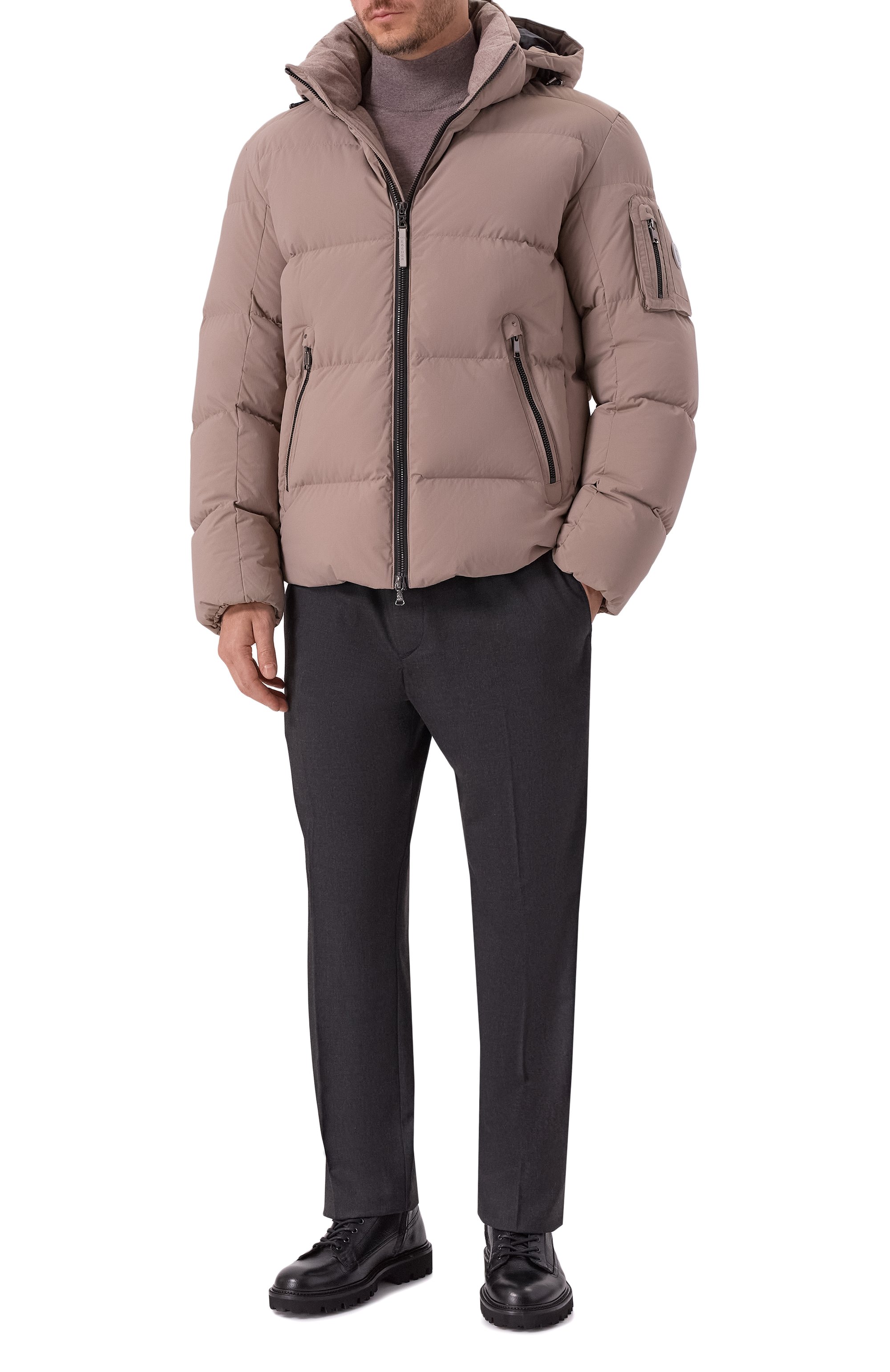 Пуховик BOGNER бежевого цвета по цене 120800 руб., арт. 38438356, фото 2 Пуховик BOGNER, арт. 38438356, фото 2