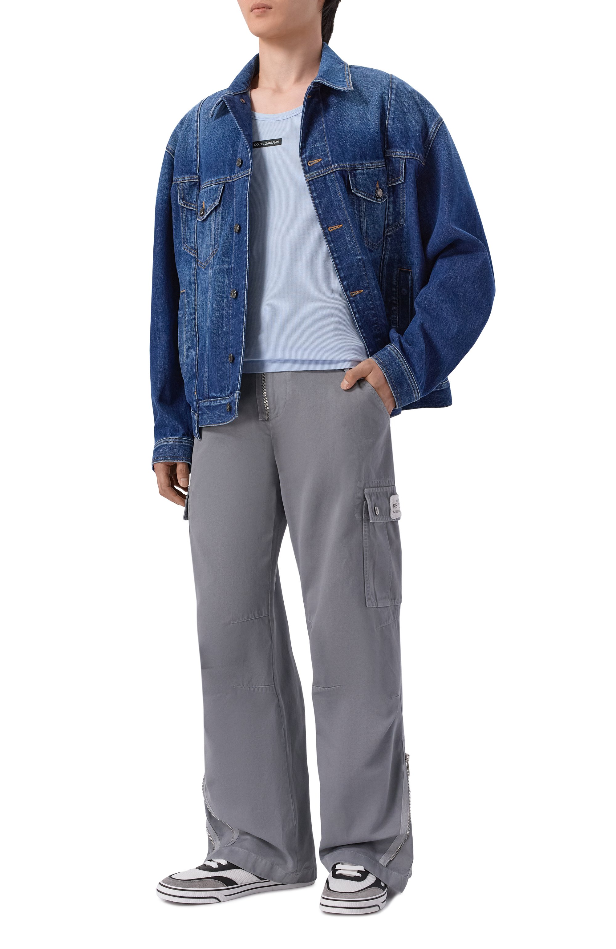 Хлопковая майка DOLCE & GABBANA, арт. G8PA8T/G7P3I, фото 2