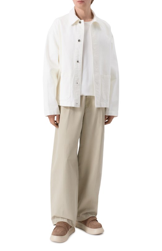 Джинсовая куртка Emporio Armani EM004722/AF23101 Белый  EM004722/AF23101 Фото 2