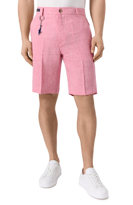 Льняные шорты Paul&Shark 25414042 Розовый  25414042 Фото 3
