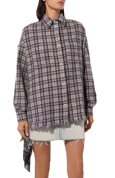 Рубашка из шерсти и кашемира DESTIN, арт. DDW3ANNAMENT, фото 3