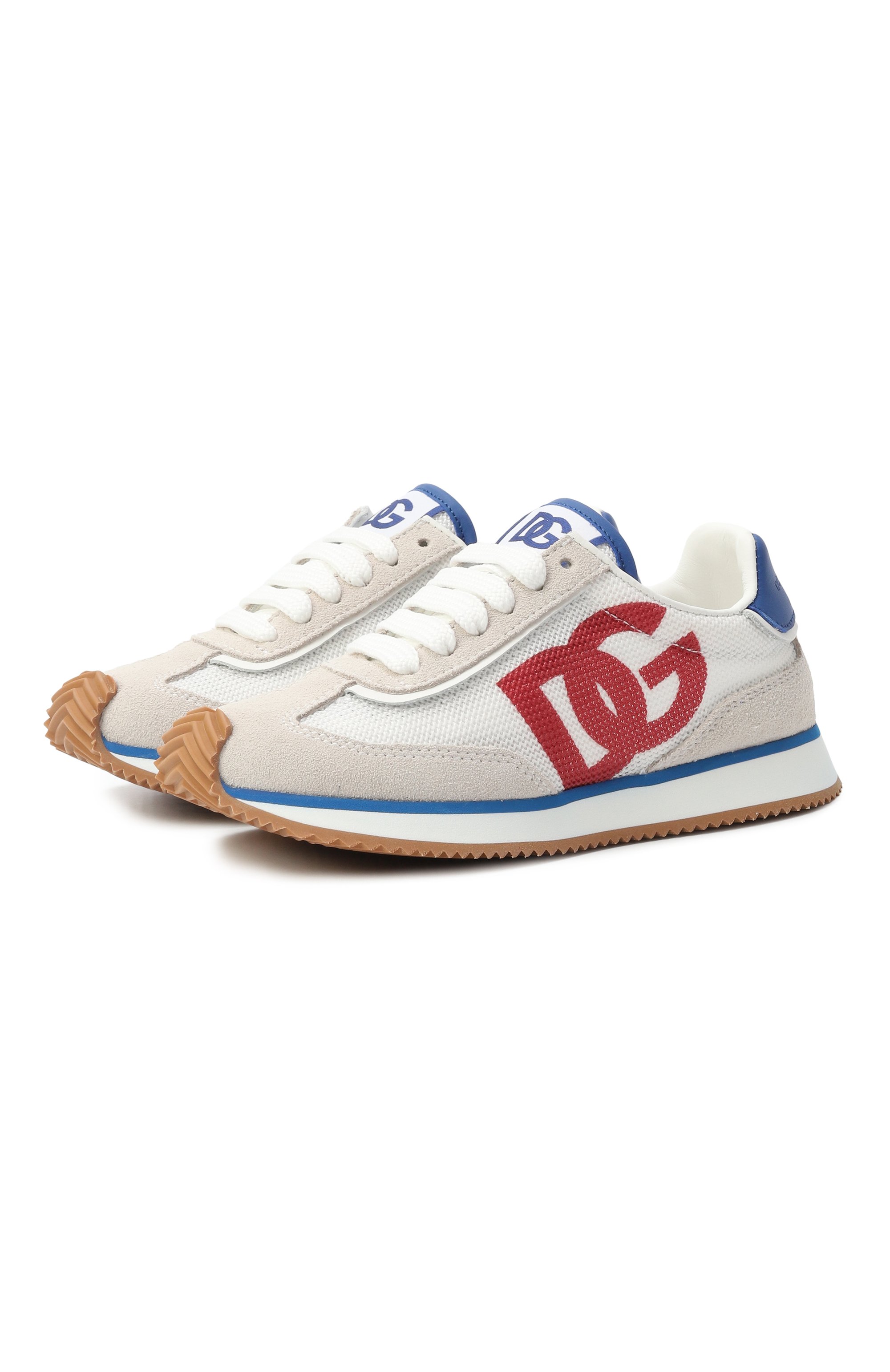 Комбинированные кроссовки dg cushion DOLCE & GABBANA, арт. DA5260/A5355/29-36, фото 1