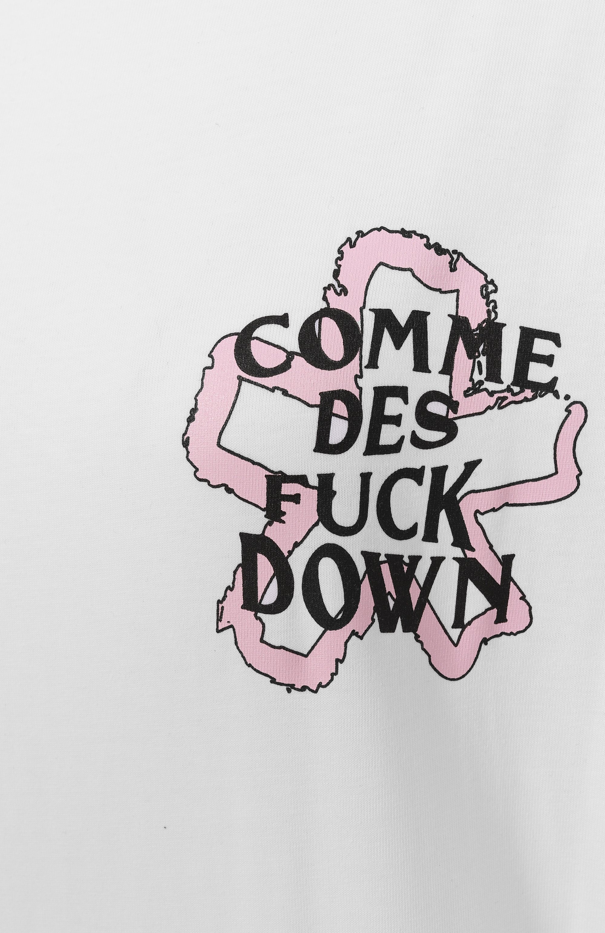 Хлопковая футболка COMME DES FUCKDOWN, арт. CFABW01323, фото 6