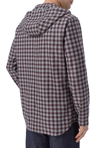 Рубашка из шерсти и кашемира KITON, арт. UMCPETEK0167G21, фото 4