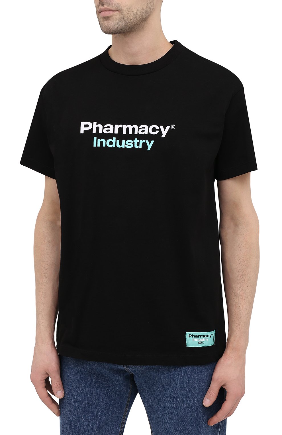 Хлопковая футболка PHARMACY INDUSTRY, арт. PHM235, фото 3