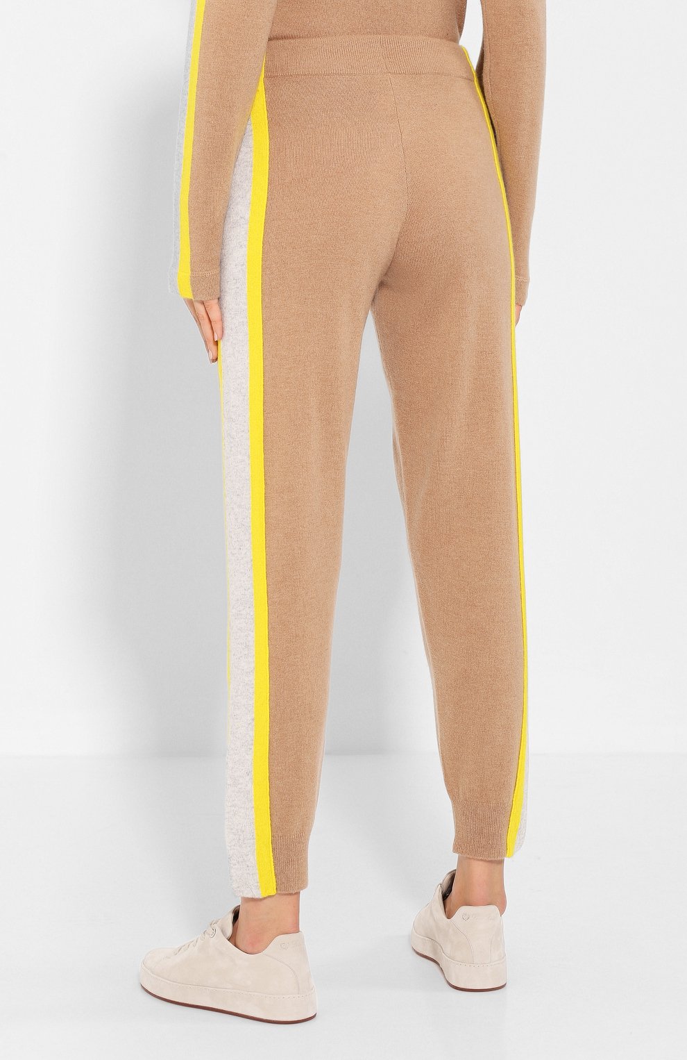 Джоггеры из смеси шерсти и кашемира ALLUDE, арт. 195/17161, фото 4