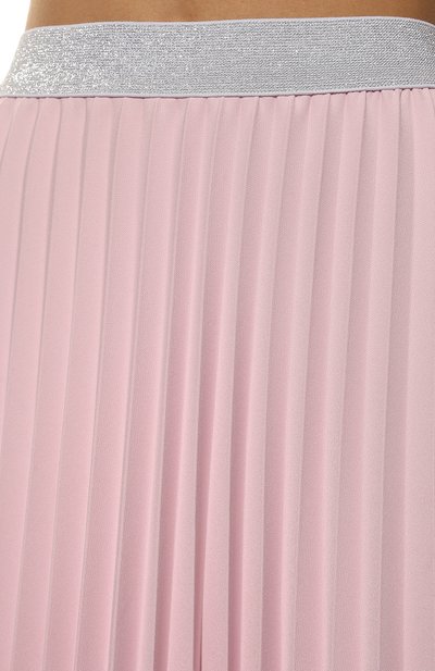 Юбка из вискозы SEVEN LAB розового цвета по цене 21000 руб., арт. SKG-100 baby pink, фото 5 Юбка из вискозы SEVEN LAB, арт. SKG-100 baby pink, фото 5