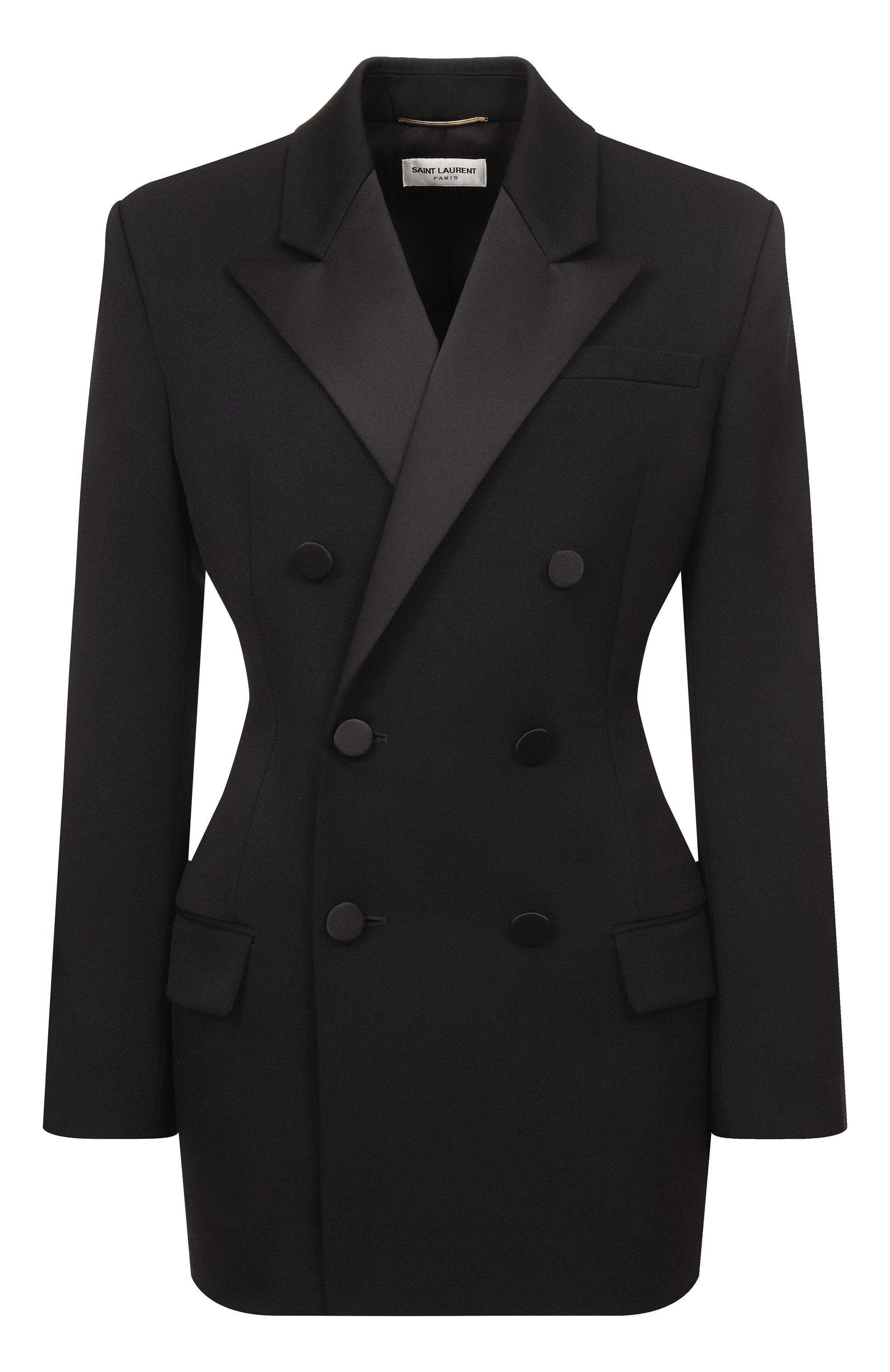 Шерстяной жакет SAINT LAURENT, арт. 796879/Y7E63, фот о 1