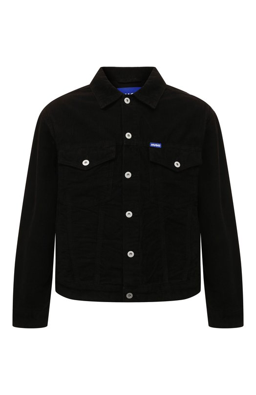 

Вельветовая куртка HUGO Blue, Чёрный