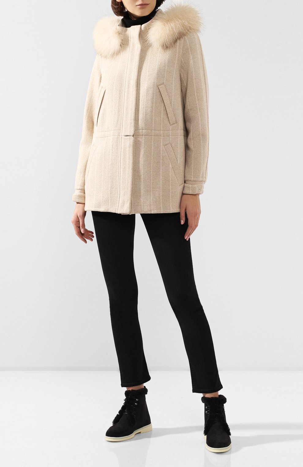 Куртка с меховой отделкой LORO PIANA, арт. FAI7846, фото 2