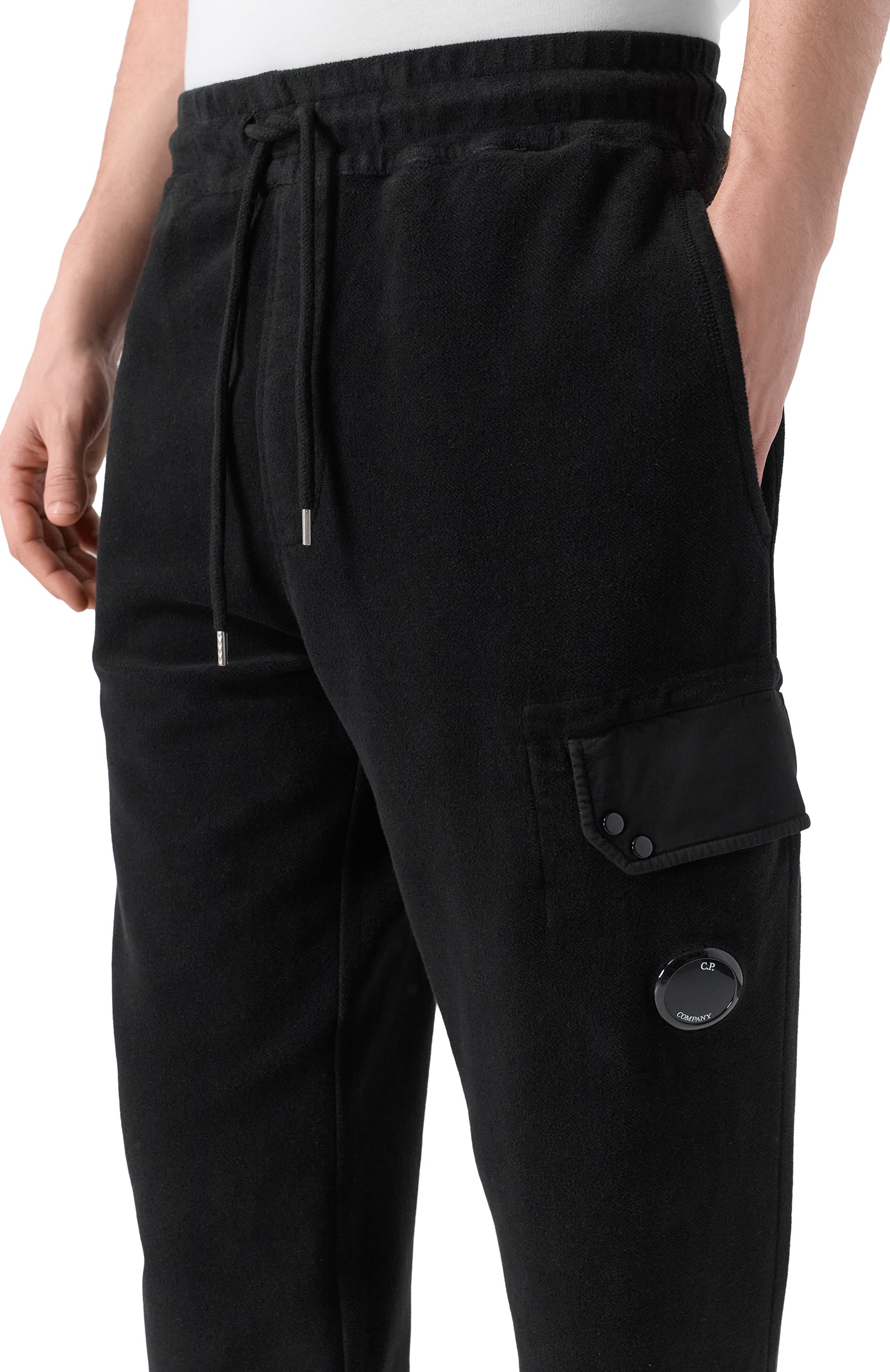 Хлопковые джоггеры C.P. COMPANY, арт. 19CMSP308A006614G, фото 5
