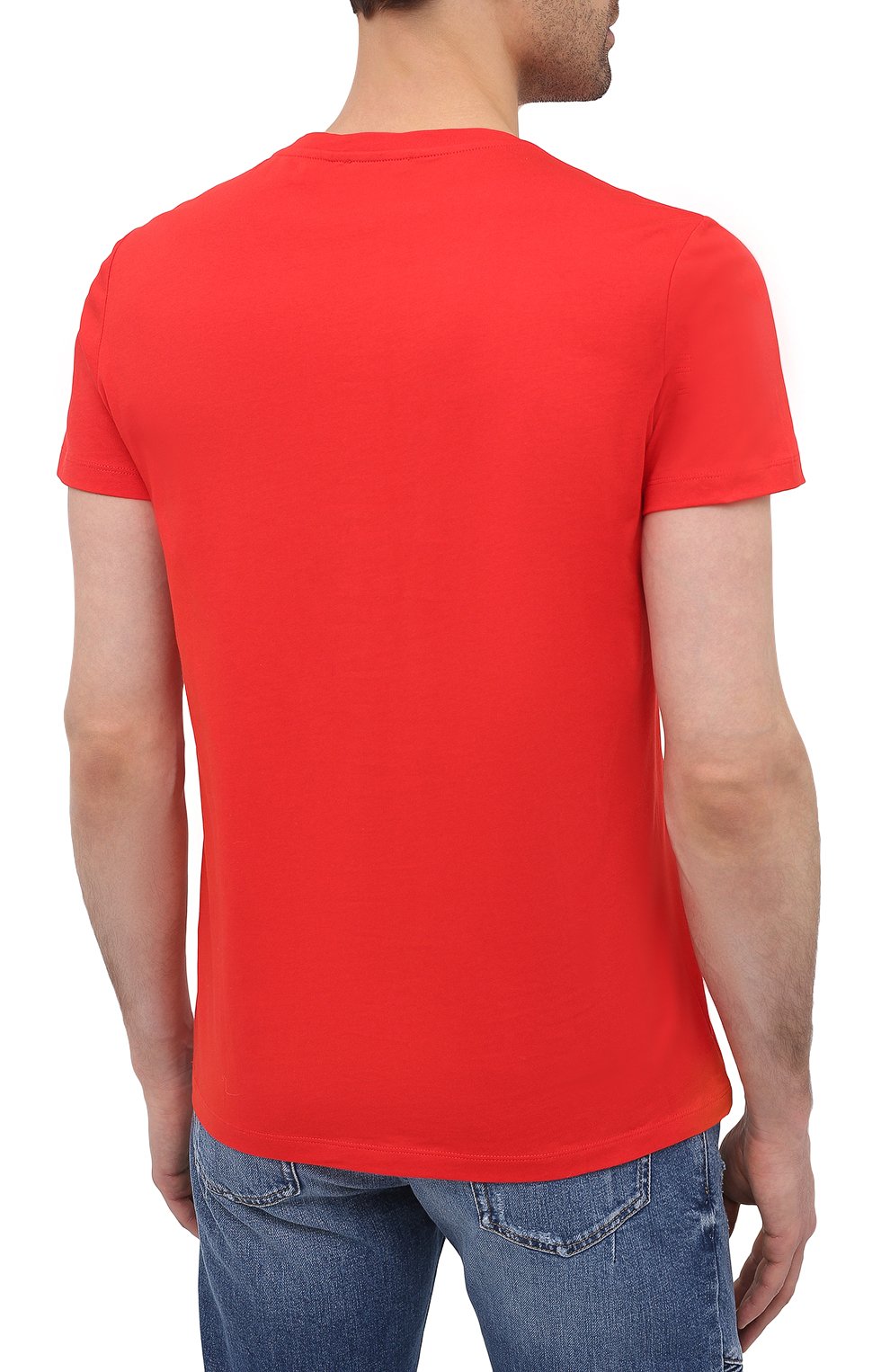 Хлопковая футболка  BALMAIN, арт. VH1EF000/B043, фото 4