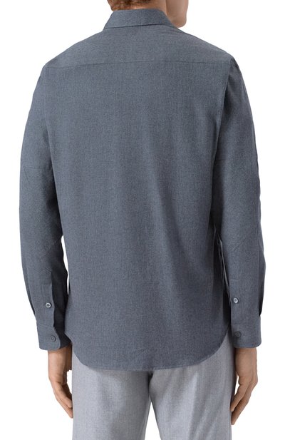 Рубашка из хлопка и лиоцелла CANALI, арт. CSL2067/GL03659, фото 4