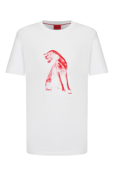 Мужская хлопковая футболка HUGO, арт. 50548557