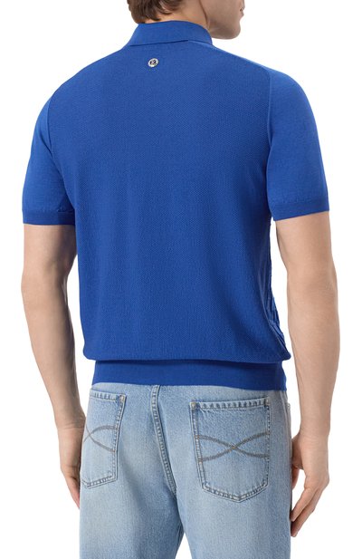 Поло из шелка и хлопка STEFANO RICCI, арт. K818098P31/F25279, фото 4