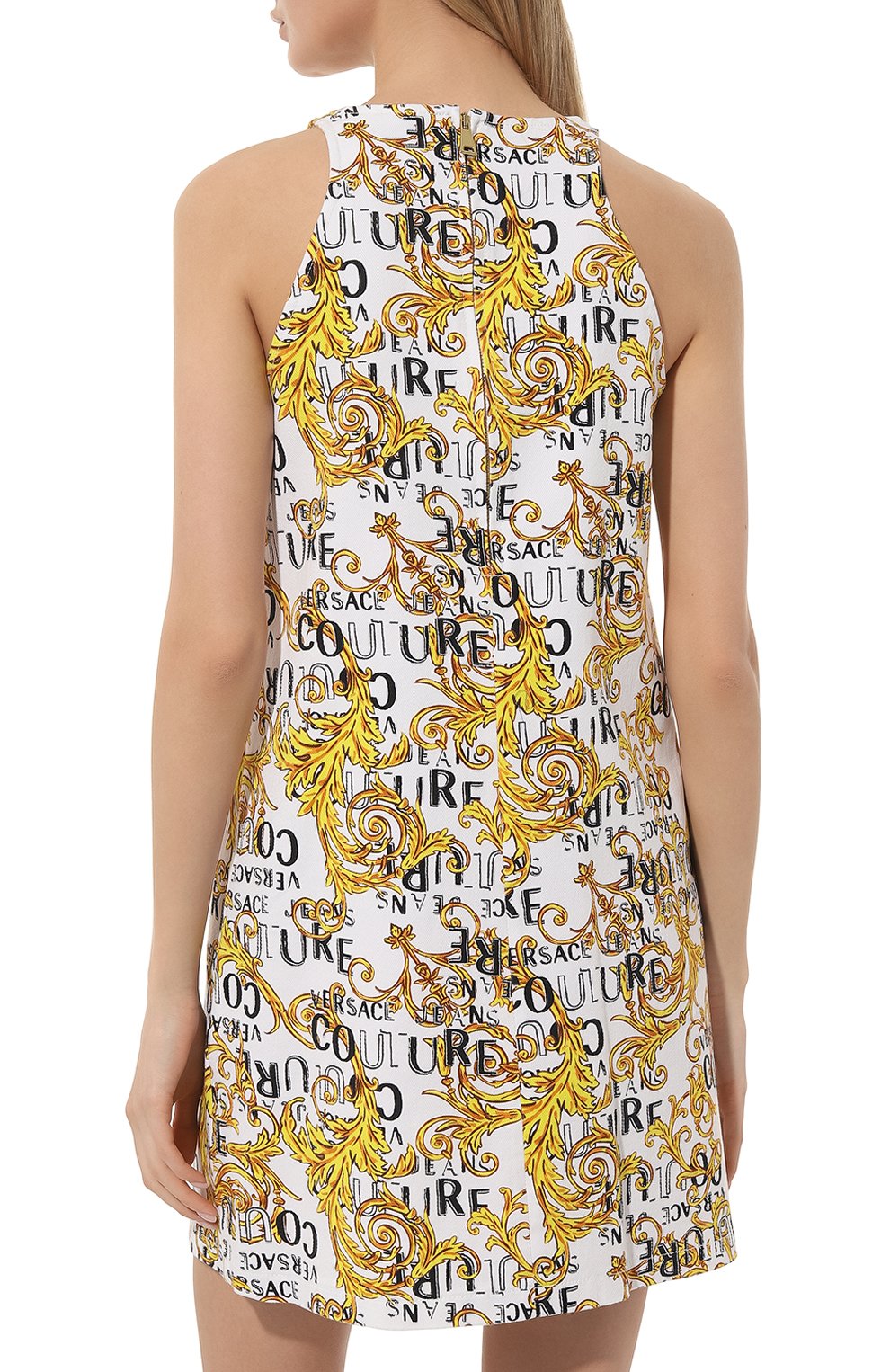Хлопковое платье VERSACE JEANS COUTURE, арт. 74HA0959/ES042L54, фото 4