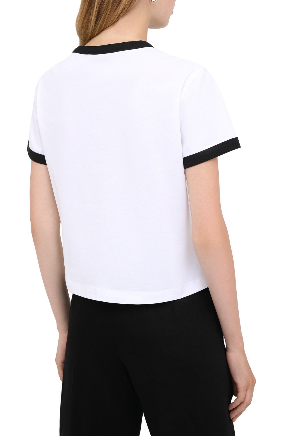 Хлопковая футболка ALEXANDERWANG.T, арт. 4CC2201125, фото 4