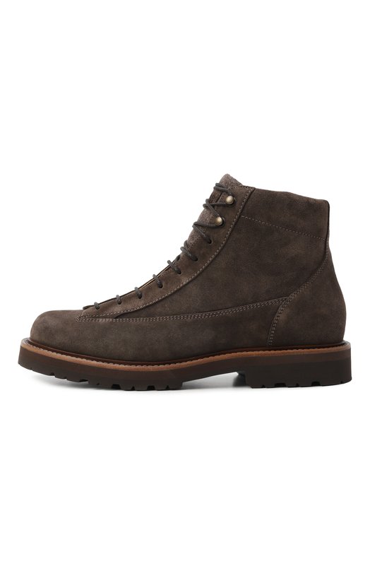 Замшевые ботинки Urban Outdoor Brunello Cucinelli MZUNVJW717 Коричневый  MZUNVJW717 Фото 4
