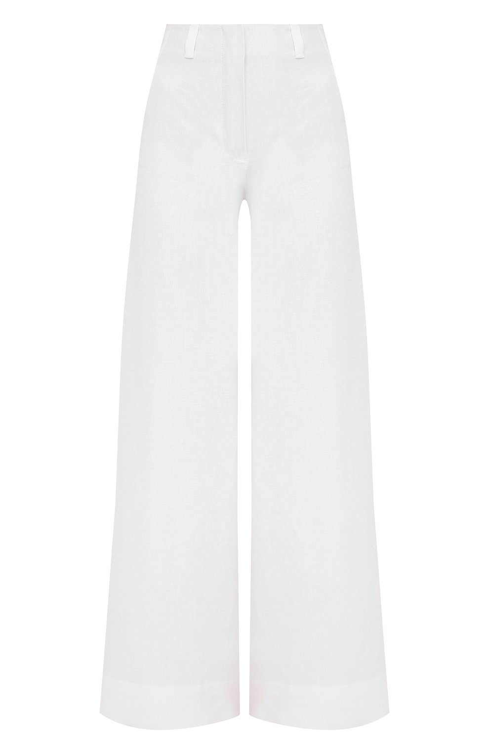 Льняные брюки LORO PIANA белого цвета по цене 158000 руб., арт. FAL0856, фото 1 Льняные брюки LORO PIANA, арт. FAL0856, фото 1