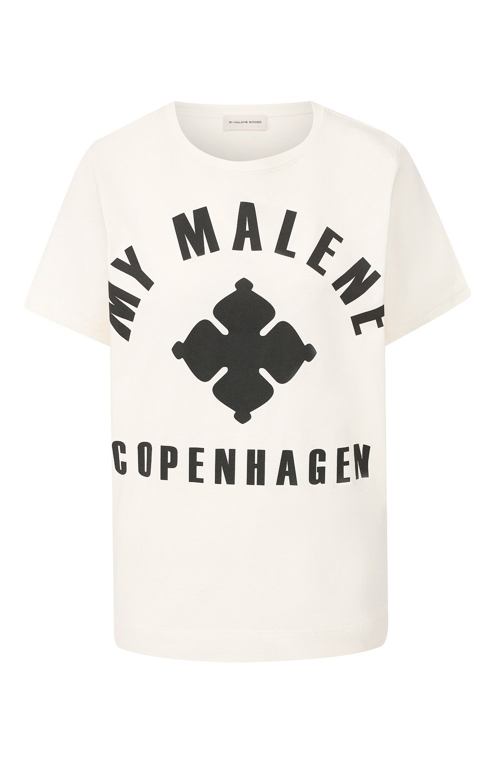 Хлопковая футболка BY MALENE BIRGER, арт. Q67468001/MARIANNE, фото 1
