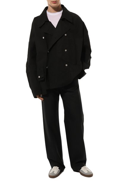 Шерстяные брюки DRIES VAN NOTEN, арт. 020916-8218, фото 2