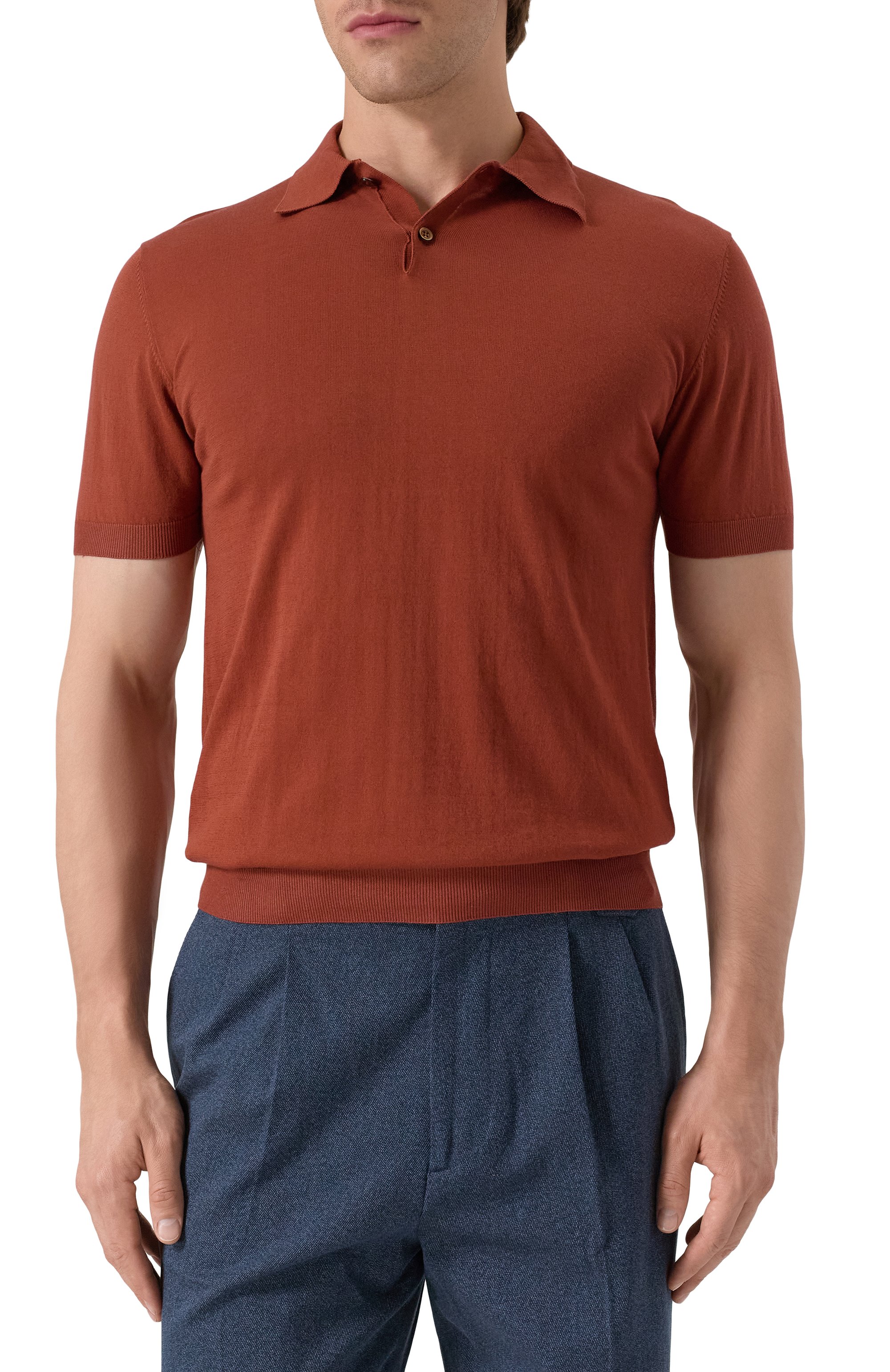 Хлопковое поло L.B.M. 1911, арт. 6410/59042, фото 3