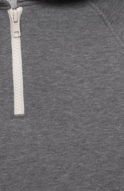 Хлопковое худи BRUNELLO CUCINELLI, арт. BM810E243A, фото 3