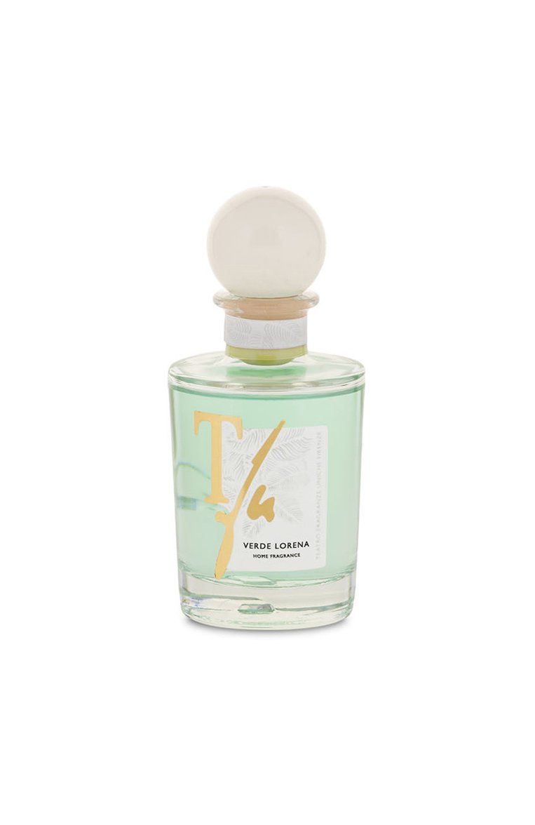 Диффузор с палочками verde lorena / зеленая лорена (100ml) TEATRO бесцветного цвета, арт. VL100TFU | Фото 2 (Региональные ограничения белый список (Axapta Mercury): Не проставлено; Нос: Не проставлено; Ограничения доставки: flammable)