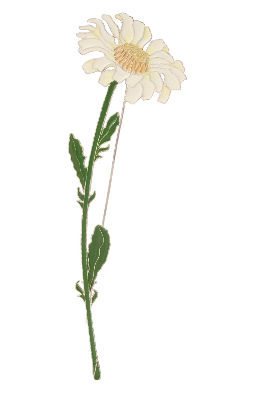 Брошь ромашка РУССКИЕ САМОЦВЕТЫ, арт. 41466, фото 1