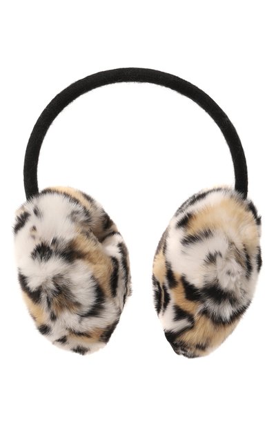 Шерстяные наушники с мехом YVES SALOMON ENFANT, арт. 20WEA310XXREXX, фото 1