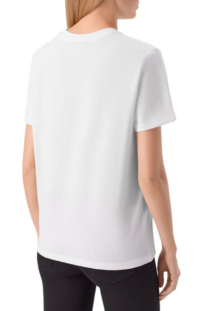 Хлопковая футболка BLUMARINE, арт. 4T109A/TJ0027, фото 4