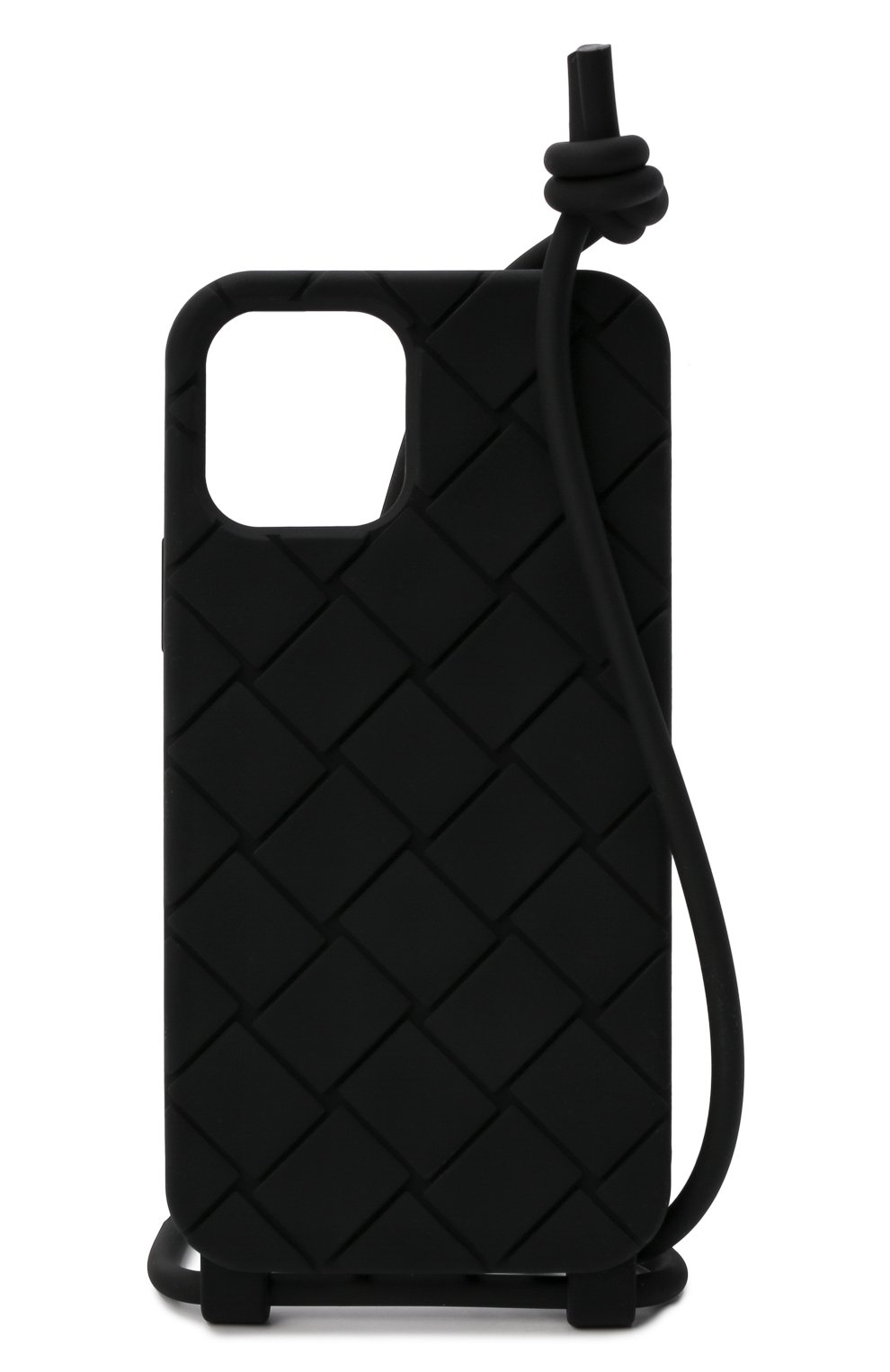 Чехол для iphone 12/12 pro BOTTEGA VENETA черного цвета по цене 18450 руб., арт. 680029/V0EY0, фото 3 Чехол для iphone 12/12 pro BOTTEGA VENETA, арт. 680029/V0EY0, фото 3