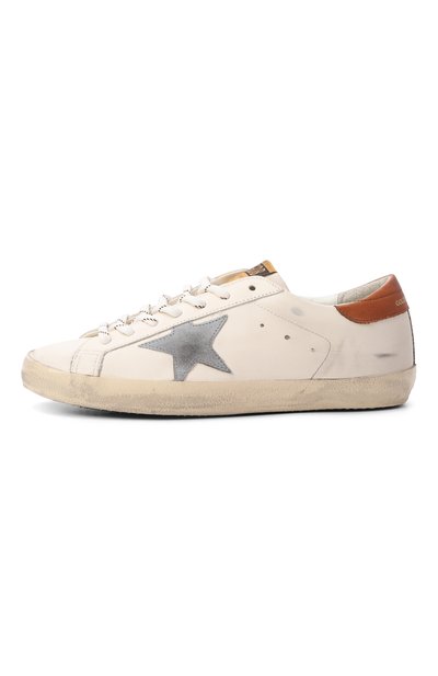 Кожаные кеды super star GOLDEN GOOSE DELUXE BRAND, арт. GMF00101.F007508, фото 4