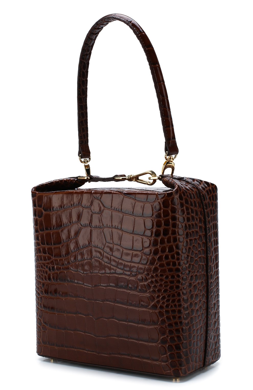 Сумка lucie REJINA PYO коричневого цвета по цене 75950 руб., арт. B43/LEATHER EMB0SS CR0C, фото 3 Сумка lucie REJINA PYO, арт. B43/LEATHER EMB0SS CR0C, фото 3
