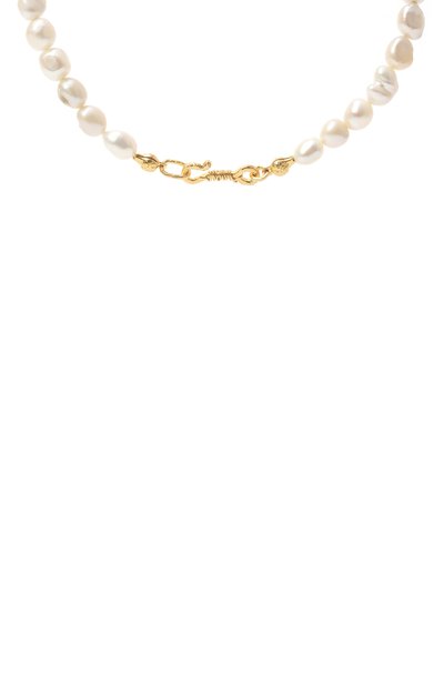 Колье venus ii с жемчугом SEVENWORLDS молочного цвета по цене 28000 руб., арт. SW413/40, фото 4 Колье venus ii с жемчугом SEVENWORLDS, арт. SW413/40, фото 4