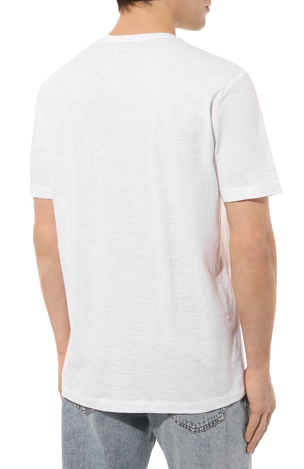 Хлопковая футболка BOSS, арт. 50468433, фото 4