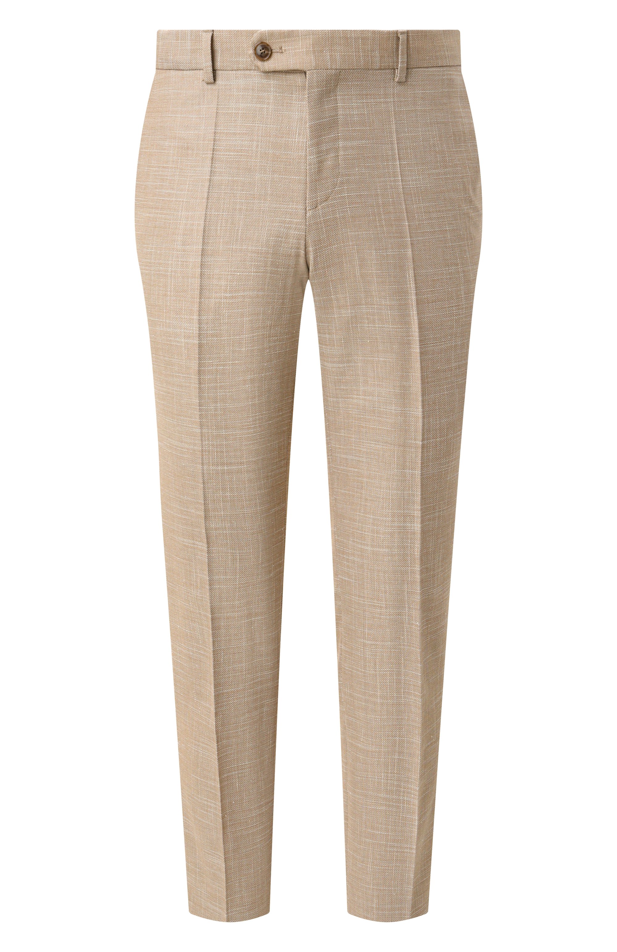 Брюки из шерсти и хлопка BOSS, арт. 50535685, фото 1