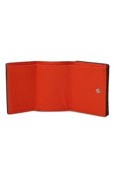 Мужской кожаное портмоне FENDI темно-серого цвета, арт. 7M0280/ADYX/F05IC | Фото 3 (Нос: Не проставлено; Материал сплава: Проставлено; Материал: Натуральная кожа)