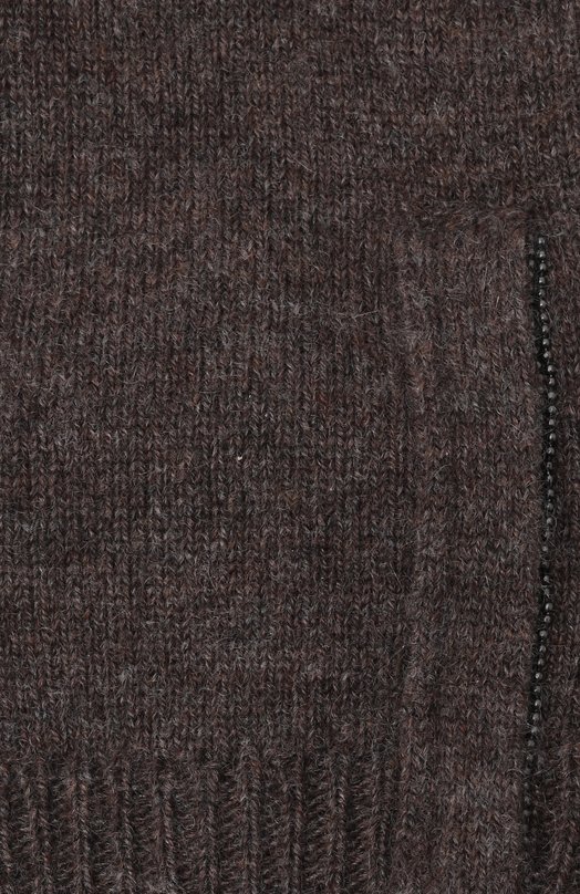 Кашемировые перчатки Brunello Cucinelli M12147189 Коричневый  M12147189 Фото 3