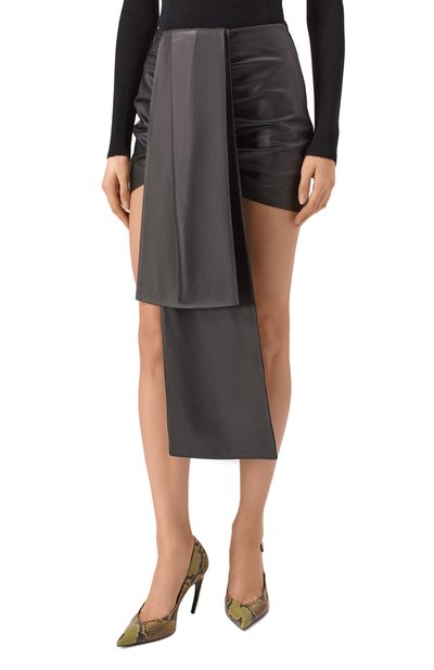 Кожаная юбка ZEYNEP ARCAY, арт. FW25SK05, фото 3
