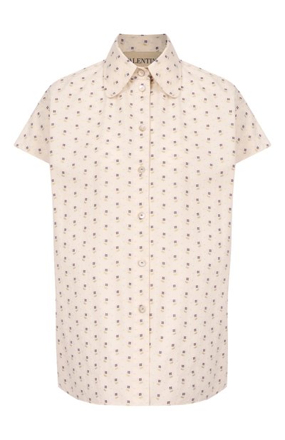 Женская рубашка из хлопка и вискозы VALENTINO, арт. 8B3AA0F0/A4K