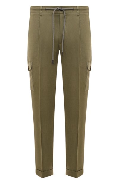 Мужские льняные брюки-карго GRAN SASSO, арт. 76111/50017