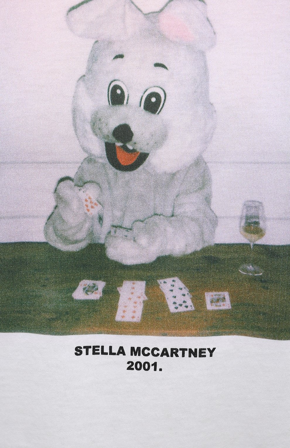 Хлопковая футболка STELLA MCCARTNEY, арт. 381701/S0W63, фото 5