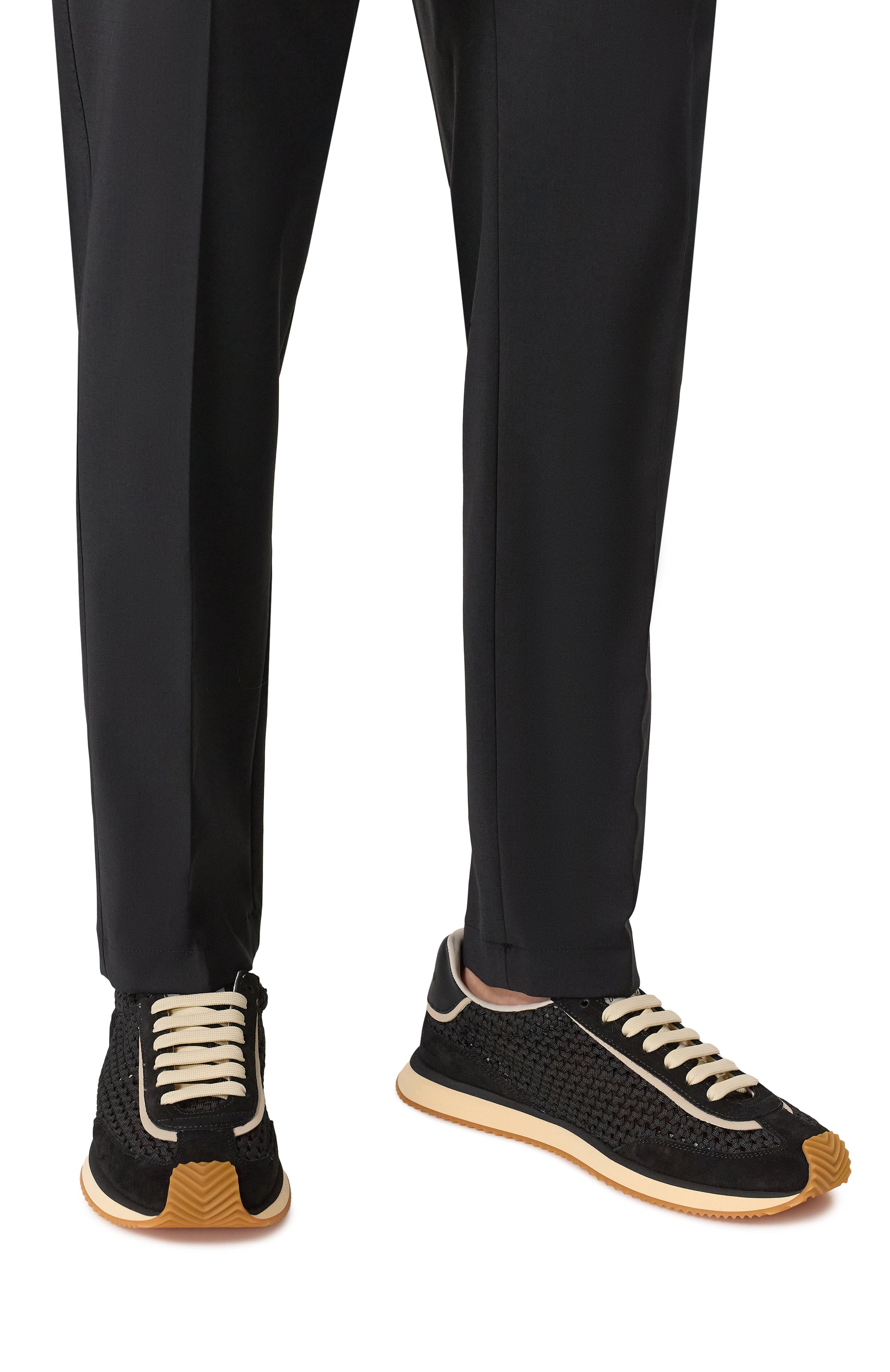 Комбинированные кроссовки dg cushion DOLCE & GABBANA, арт. CS2298/A6D45, фото 3