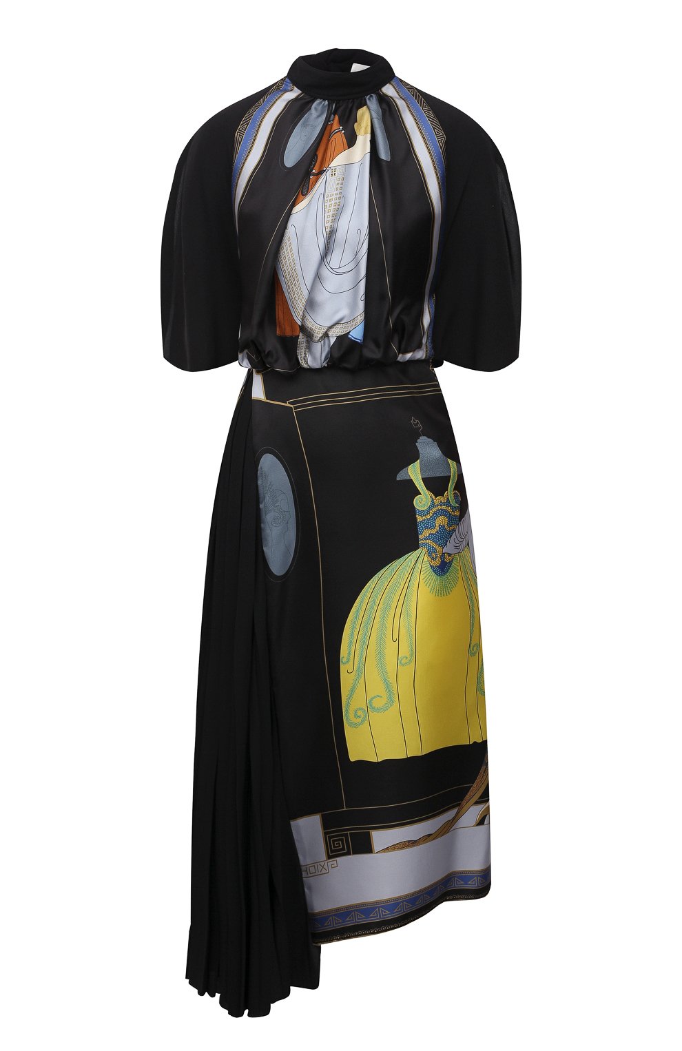 Шелковое платье LANVIN черного цвета по цене 280000 руб., арт. RW-DR353I-4847-P21, фото 1 Шелковое платье LANVIN, арт. RW-DR353I-4847-P21, фото 1